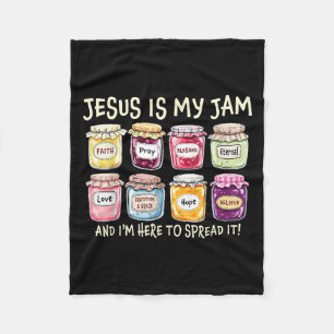 Couverture Polaire Jésus est ma jam et je suis là pour répandre la bi