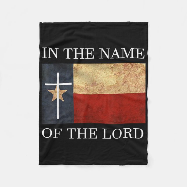 Couverture Polaire Jesus Texas Christian  (Devant)