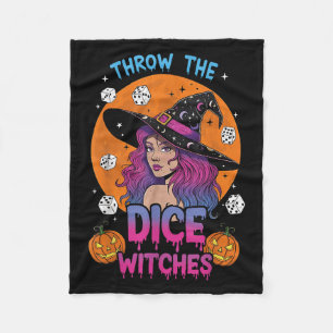 Couverture Polaire Jeter Les Sorcières Dice Bunco Party Funny Hallowe