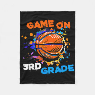 Couverture Polaire Jeu De Basketball Sur 3E Année 1Ème Jour De Thé À