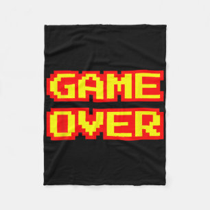 Couverture Polaire Jeu sur Vintage Retro Arcade Jeux Vidéo Jeu