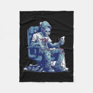 Couverture Polaire Jeu Zombie Halloween Costume Jeu vidéo jeu C