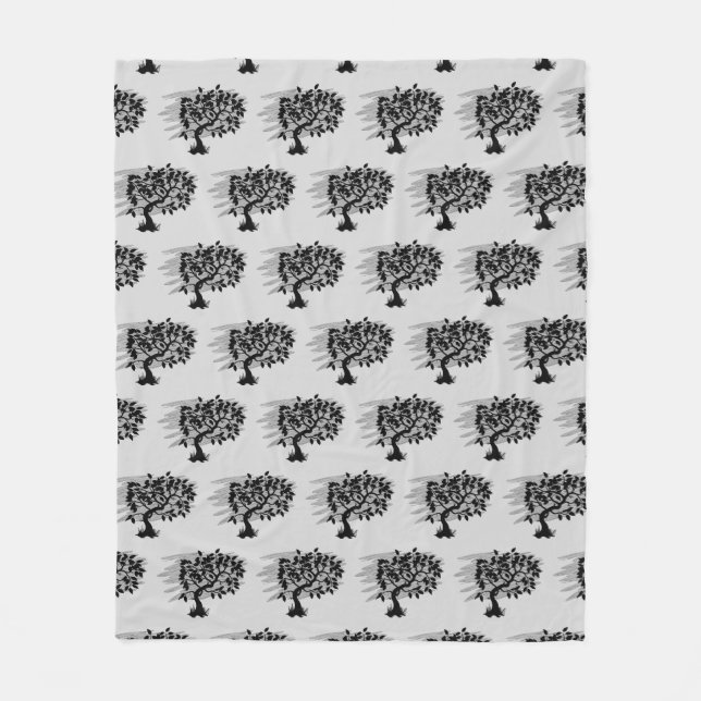 Couverture Polaire Jeune pousse tordue (Devant)