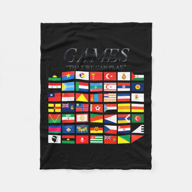 Couverture Polaire Jeux que nous pouvons jouer (Devant)