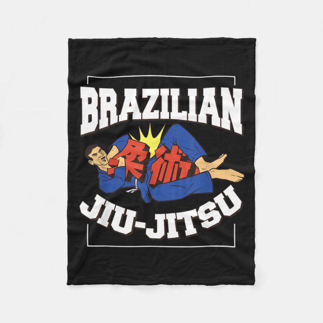 Couverture Polaire Jiu-jitsu brésilien (Devant)