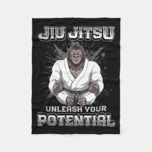 Couverture Polaire Jiu Jitsu Brésilien MMA et Grappling BJJ