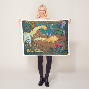 Couverture Polaire JOB, Mucha