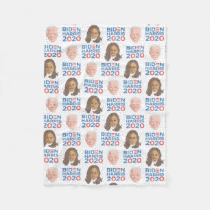 Couverture Polaire Joe Biden et Kamala Harris Fleece Blanket