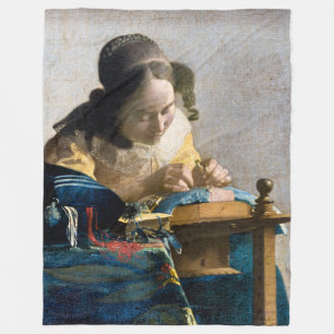 Couverture Polaire Johannes Vermeer - Le Lacemaker