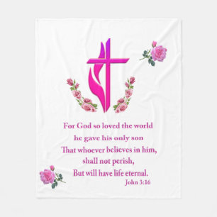 Couverture Polaire John 3:16