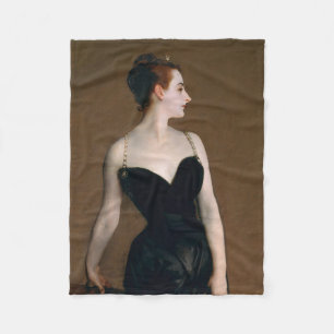 Couverture Polaire John Singer Sargent Madame X Classic Portrait