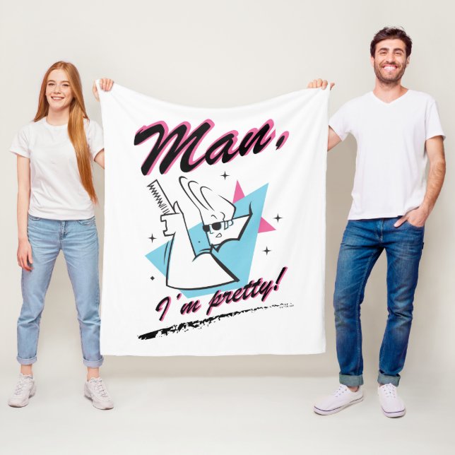 Couverture Polaire Johnny Bravo (En situation)