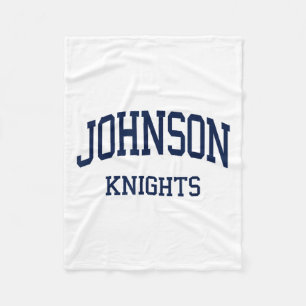 Couverture Polaire Johnson High School S Gainesville Ga Retro Sports