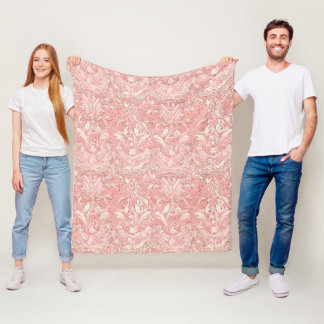 Couverture Polaire Joli design parisien français rose