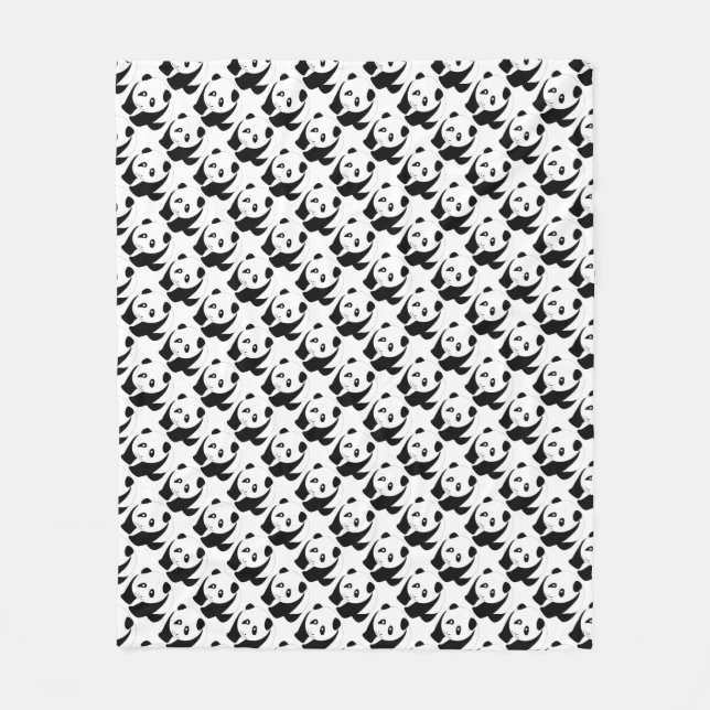 Couverture Polaire Joli panda (Devant)