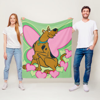 Couverture Polaire Joli Papillon Scooby-Doo
