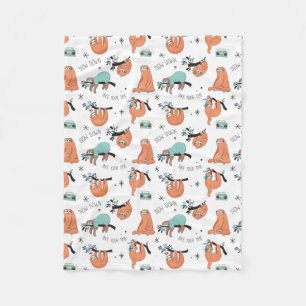 Couverture Polaire Jolie Sloth