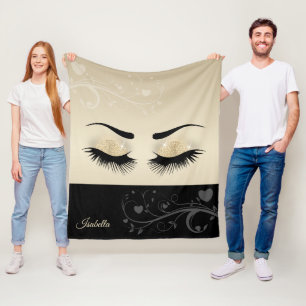 Couverture Polaire Jolies cendres - Or
