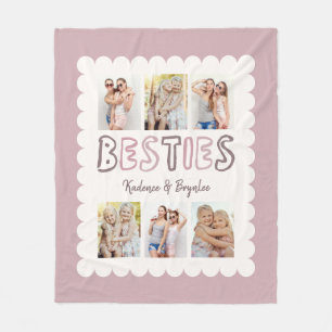 Couverture Polaire Jolies couleurs mignonnes 6 Photo Meilleure amie m