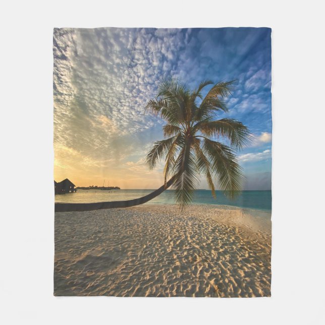 Couverture Polaire Jolies espèces d'animaux marins (Devant)