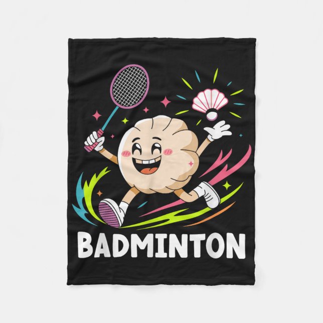 Couverture Polaire Jouer Badminton Chopstick Wrap Cuisine Sp (Devant)