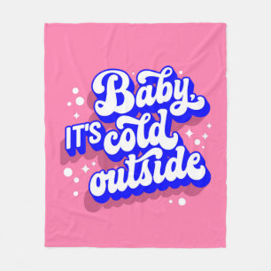 Couverture Polaire Jouer bébé, c’est froid en hiver