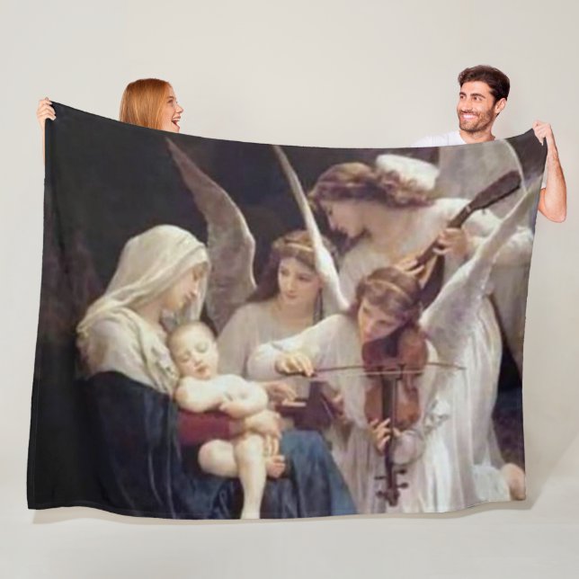 Couverture Polaire JOUER pour BABY JESUS (En situation)