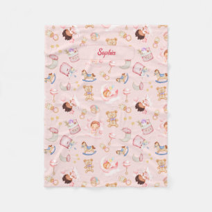 Couverture Polaire Jouets personnalisés sur le thème de l'ours de la