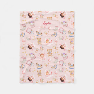 Couverture Polaire Jouets personnalisés sur le thème de l'ours de la 