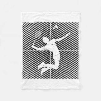 Couverture Polaire Joueur de badminton Shuttle Badminton