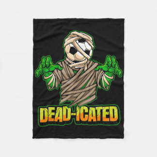 Couverture Polaire Joueur de football zombie Épouvantable Football Ha