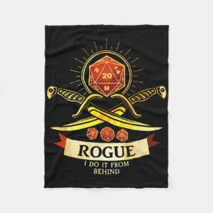 Couverture Polaire Joueur de Rpg Fantastique Renégat Cl