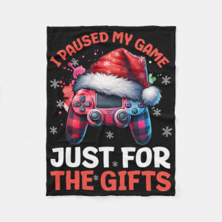 Couverture Polaire Joueur Noël Jeux Vidéo Garçons Chris