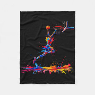 Couverture Polaire Joueurs de Sketll Drip Garçons Jeunesse Enfants Ho
