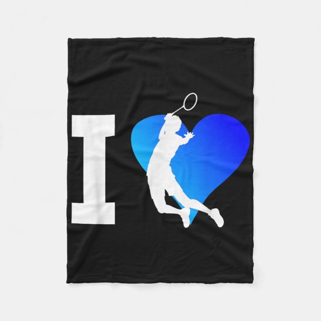 Couverture Polaire Joueuse de Badminton Mens Navette Squash Femmes (Devant)