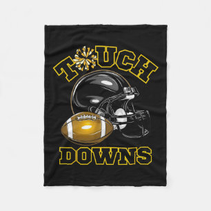 Couverture Polaire Jour Black Gold Touch Football Jour Lycée