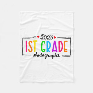 Couverture Polaire Jour De L'École 2023 Autographe 1ère Année