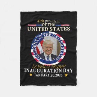 Couverture Polaire Jour de l'investiture du président Donald Trump 20