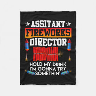 Couverture Polaire Jour Istant Fireworks Directeur Usa Party Fan