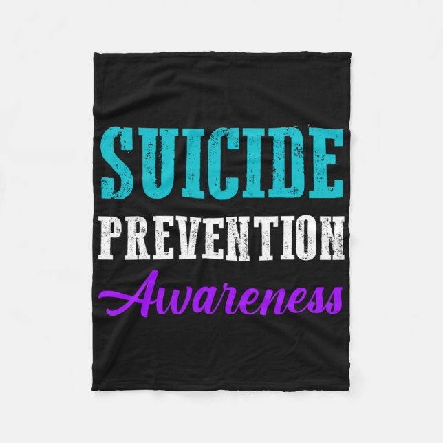Couverture Polaire Journée mondiale de prévention du suicide Sensibil (Devant)