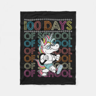 Couverture Polaire Jours D'École Joyeux 100E Jour