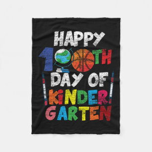 Couverture Polaire Joyeux 100ème Jour De Kinder Garten Cute 100 Jours