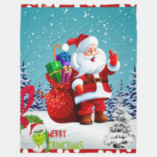 Couverture Polaire Joyeux Noël