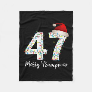 Couverture Polaire Joyeux Trumpmas 47 Famille Correspondant Pj Fantas
