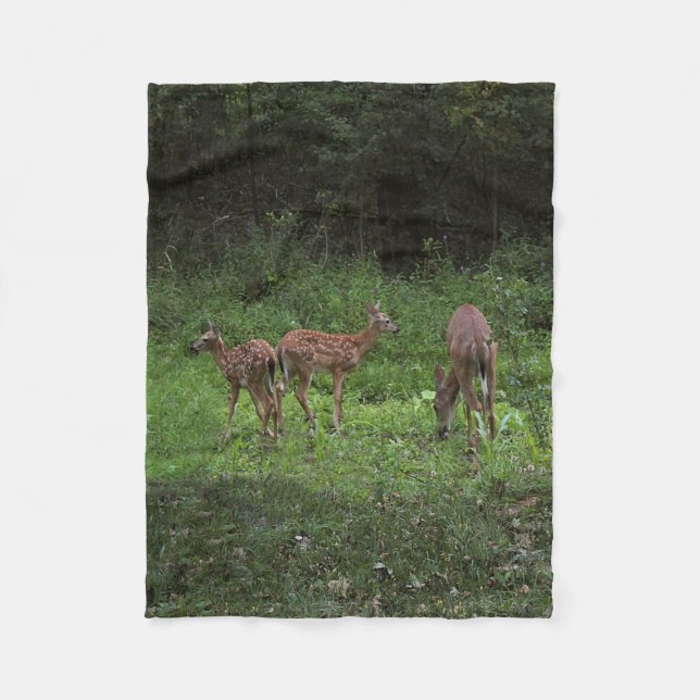 Couverture Polaire Jumeaux et leur maman (Devant)