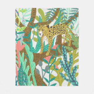 Couverture Polaire Jungle Roar - Cheetah