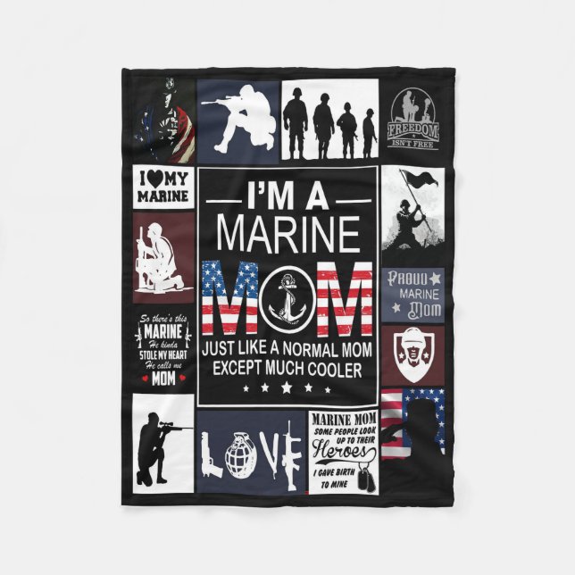 Couverture Polaire Juste Comme Une Maman Normale Sauf Beaucoup De Gla (Devant)