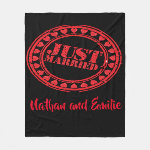 Couverture Polaire Juste married