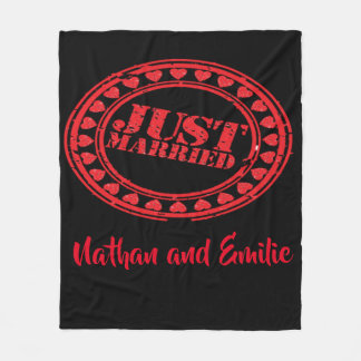 Couverture Polaire Juste married