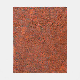 Couverture Polaire Juste rouille rouille fer rouillé